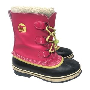 Sorel Pink Women’s Waterproof Winter Boots